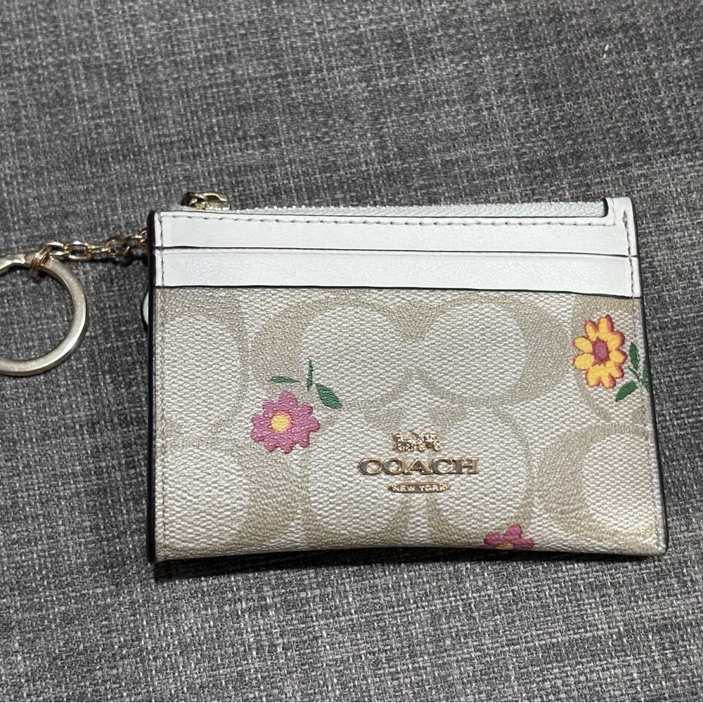 Coach card slot